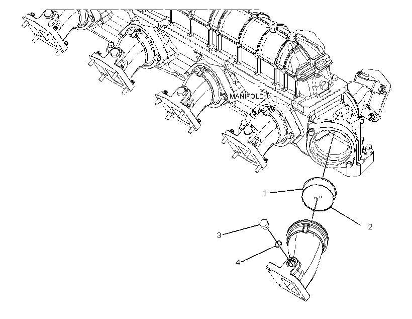 ADAPTER GP-AIR INLET 3594926 CAT