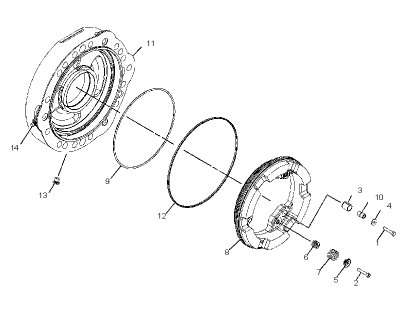 CYLINDER GP-BRAKE 2161612 CAT