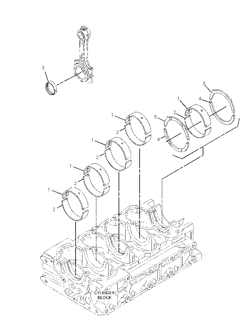KIT-CRANKSHAFT BEARING 3972506 CAT