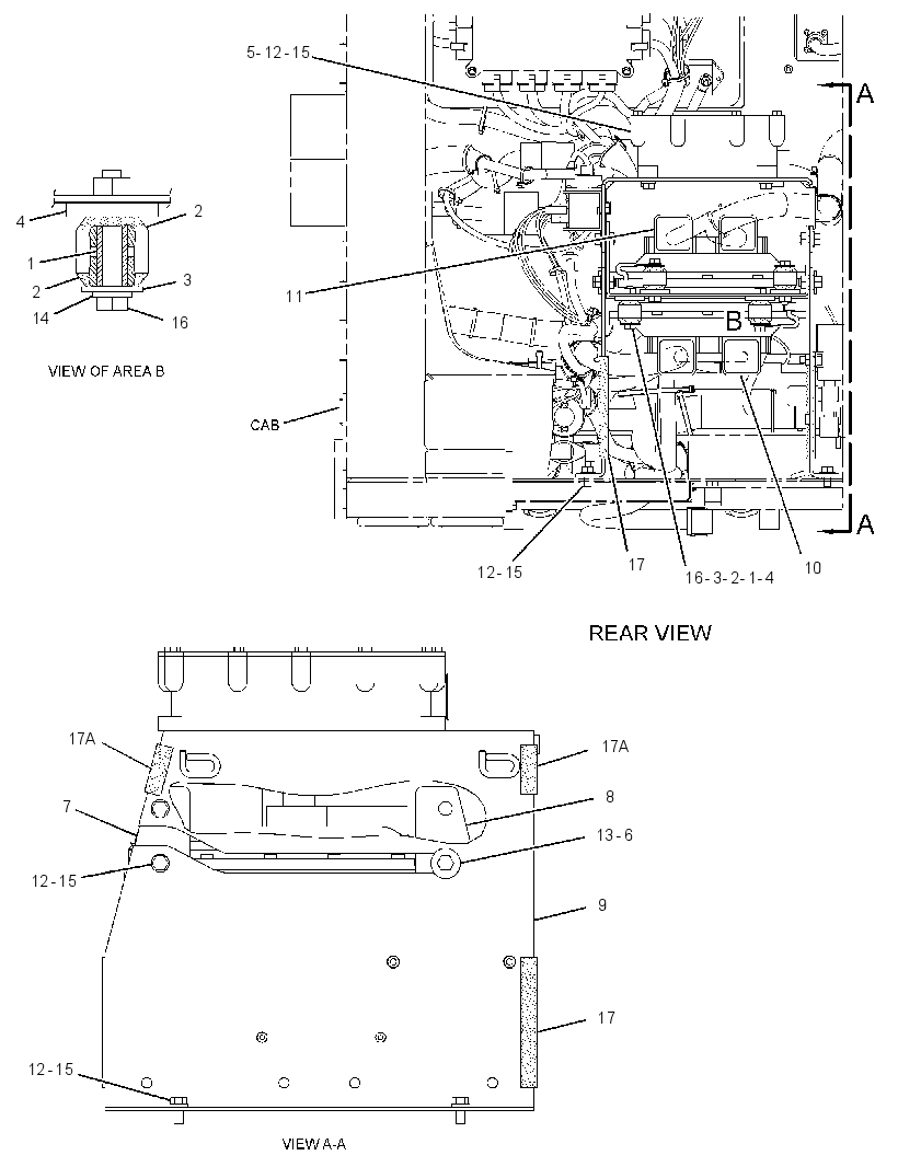 CONTROL & MTG GP-POWER TRAIN 3542648 CAT