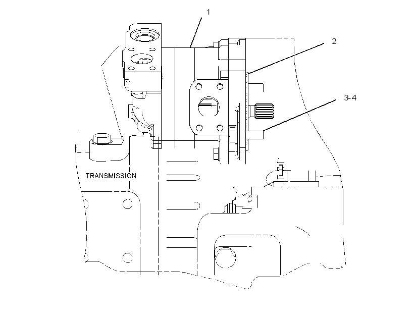 PUMP & MTG GP-TRANSFER GEAR 3777776 CAT