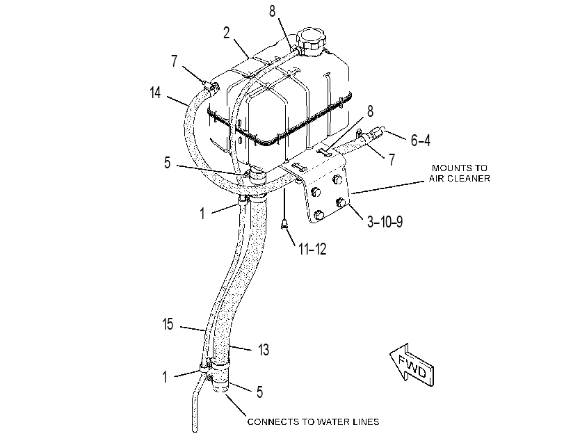 RECOVERY GP-COOLANT 3597814 CAT
