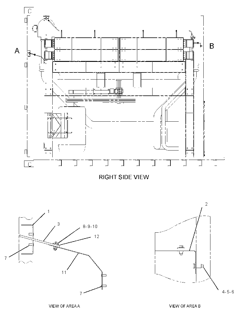 BAFFLE GP-RADIATOR 1901328 CAT