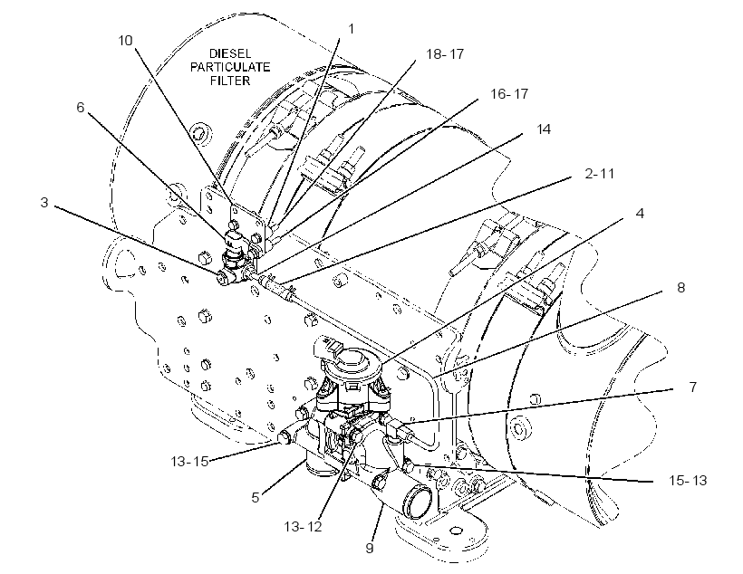 VALVE & MTG GP-AIR CONTROL 3580037 CAT
