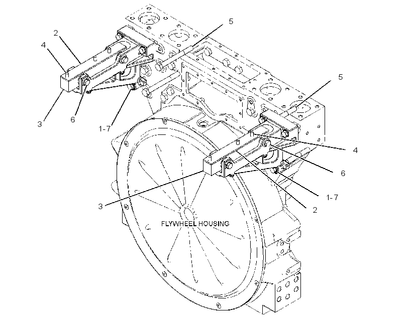 MOUNTING GP-AFTERCOOLER 3732705 CAT