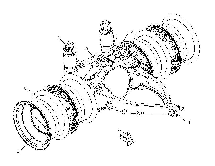AXLE AR-OEM TRAILER 3878049 CAT