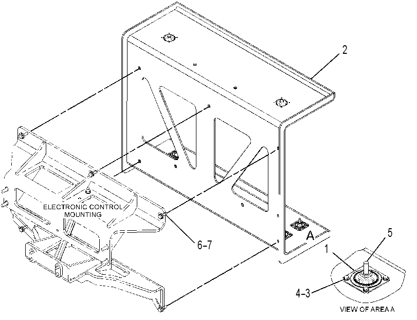 MOUNTING GP-ELECTRONIC CONTROL 3711683 CAT