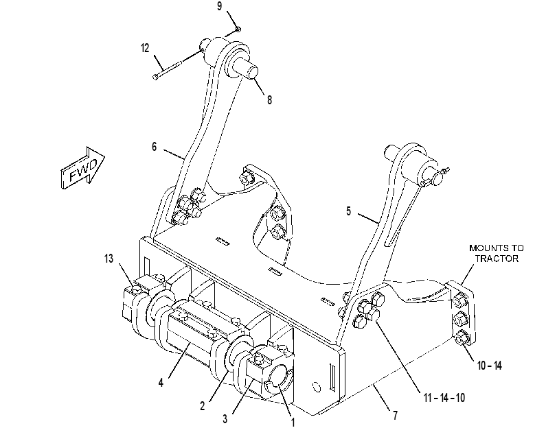 HITCH GP 3653035 CAT
