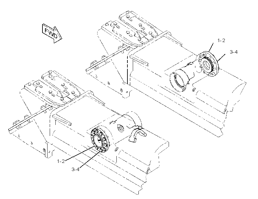 COVER GP-TRUNNION 3847366 CAT