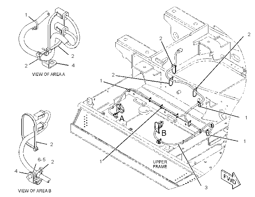 WIRING GP-GRAPPLE CONTROL 3422916 CAT