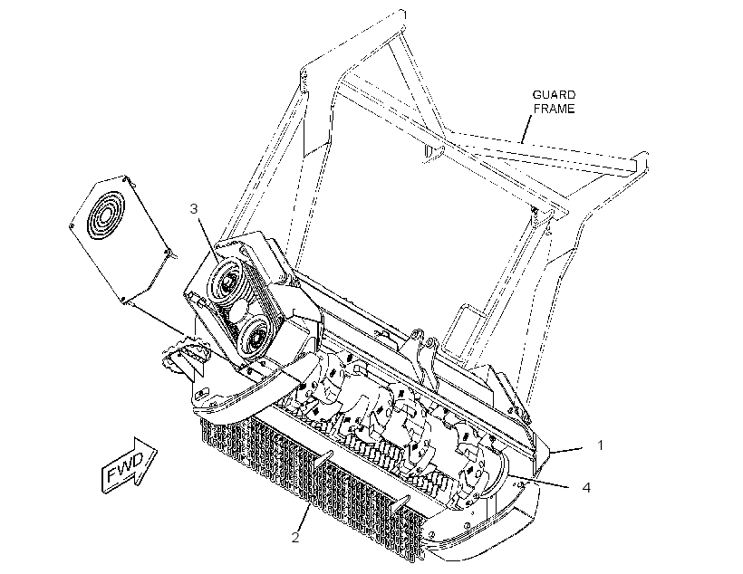 HEAD GP-MULCHING 3275810 CAT