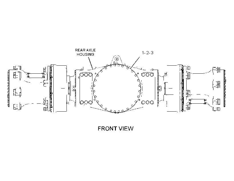 COVER GP-REAR AXLE HOUSING 3869540 CAT