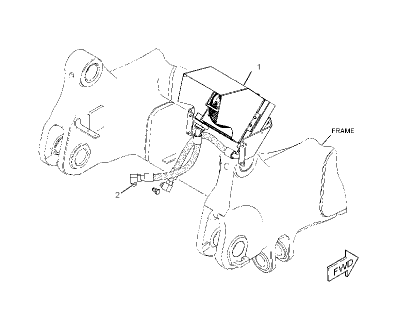 COOLER GP-REAR AXLE OIL 3878720 CAT