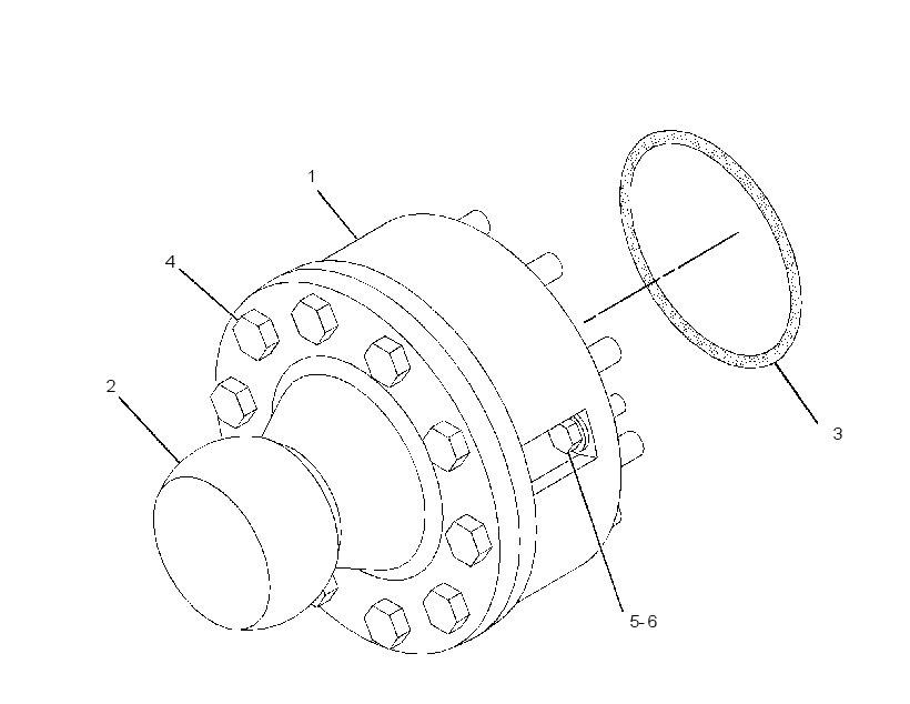 TRUNNION GP-BULLDOZER 3869116 CAT