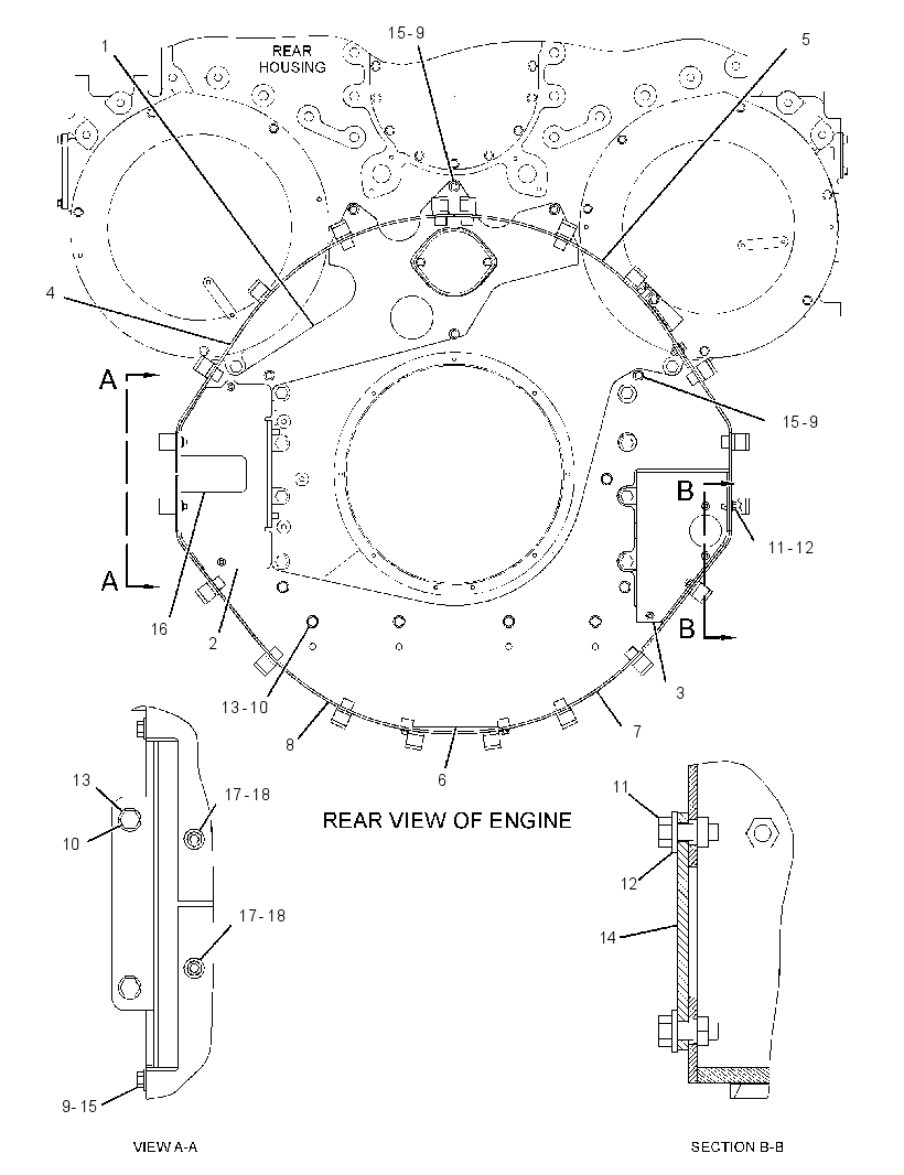 GUARD GP-FLYWHEEL 3623276 CAT