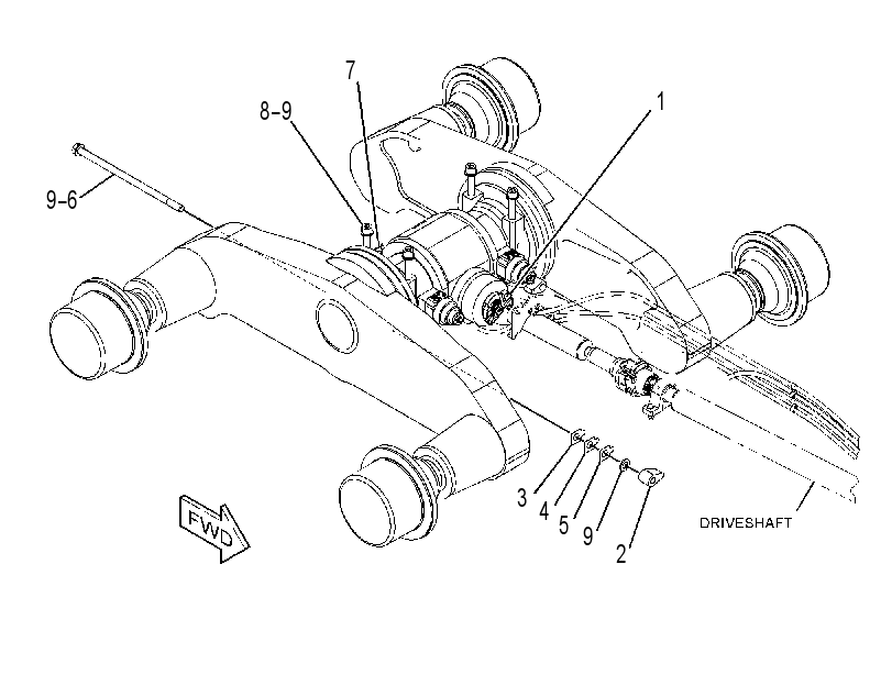 BOGIE GP-REAR 3383044 CAT