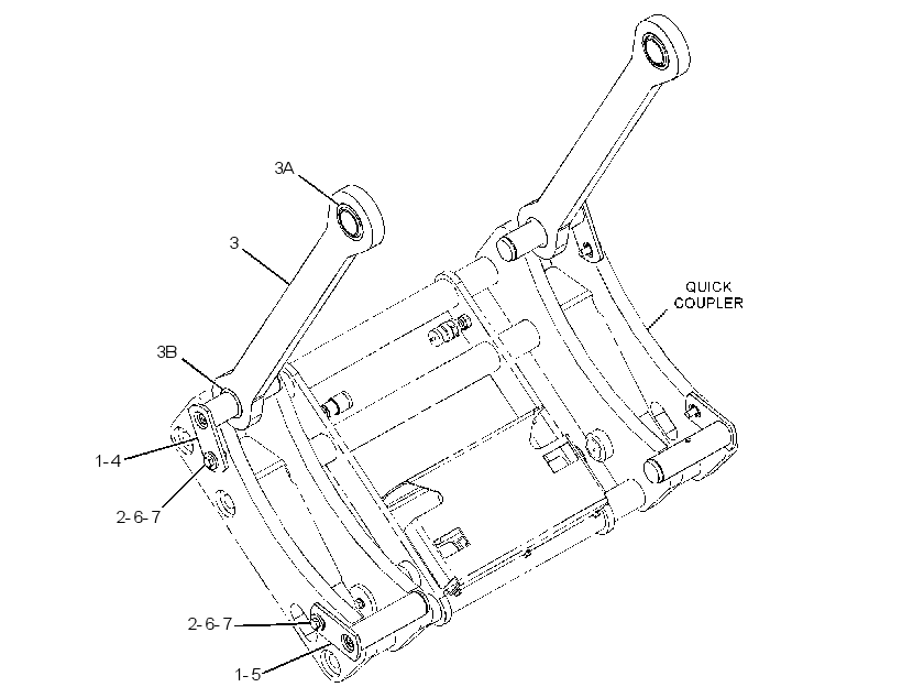 MOUNTING GP-FELLING HEAD 3813808 CAT