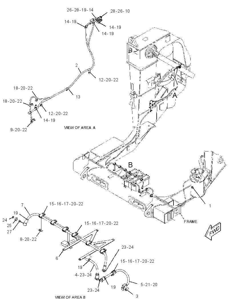 WIRING GP-AIR STARTING 3371029 CAT