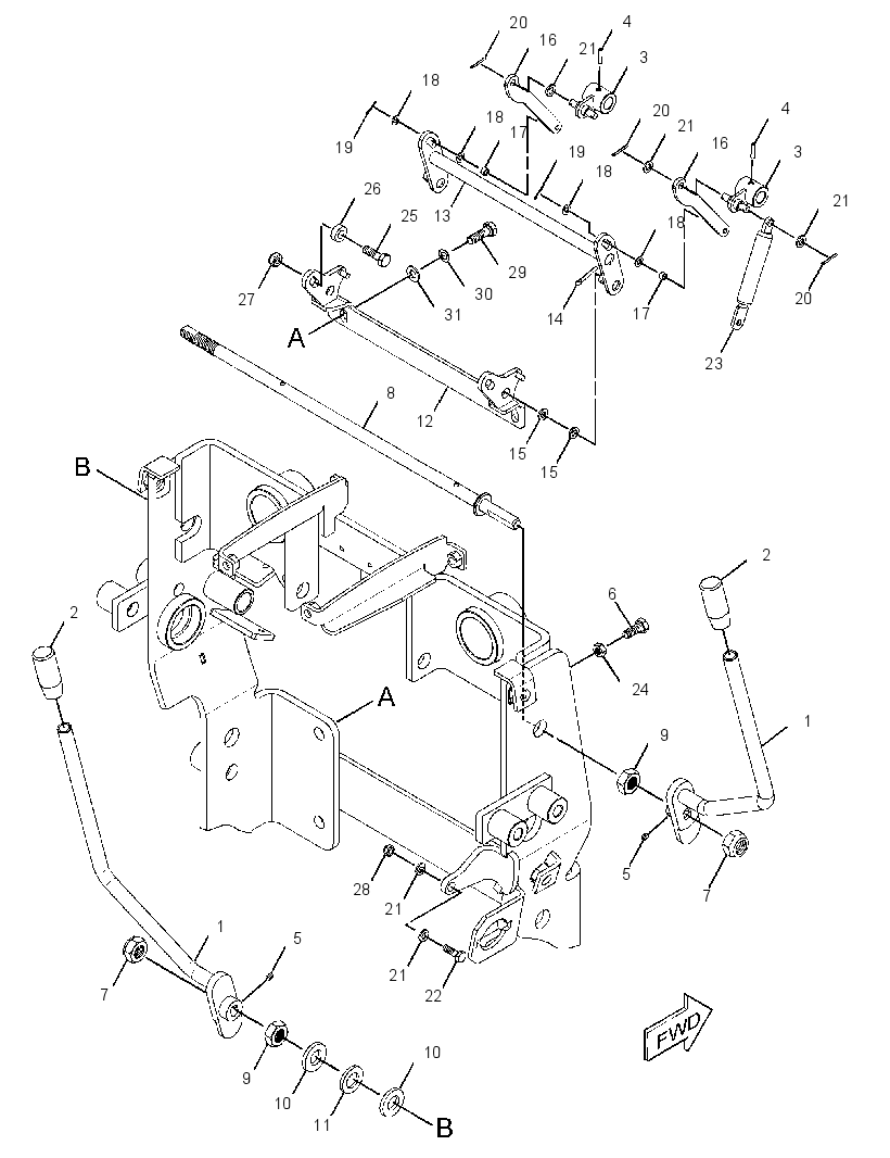 LOCK GP-MECHANICAL 3731858 CAT