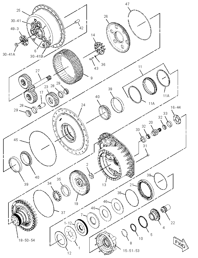 FINAL DRIVE & BRAKE GP 3107981 CAT