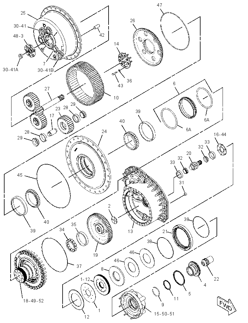 FINAL DRIVE & BRAKE GP 3691374 CAT