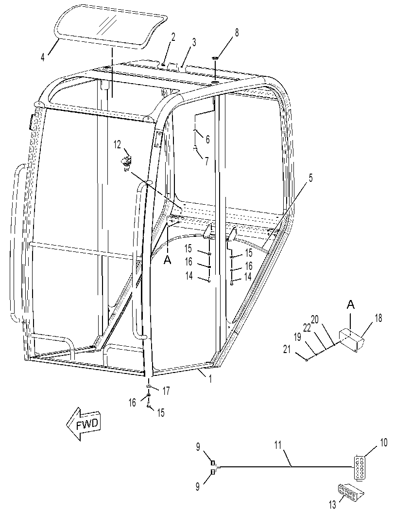 SEAL GP-CAB 3813127 CAT