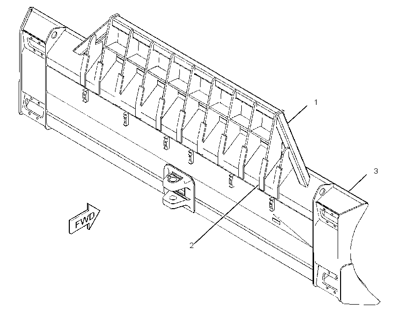 BLADE AS-STRAIGHT 3881158 CAT