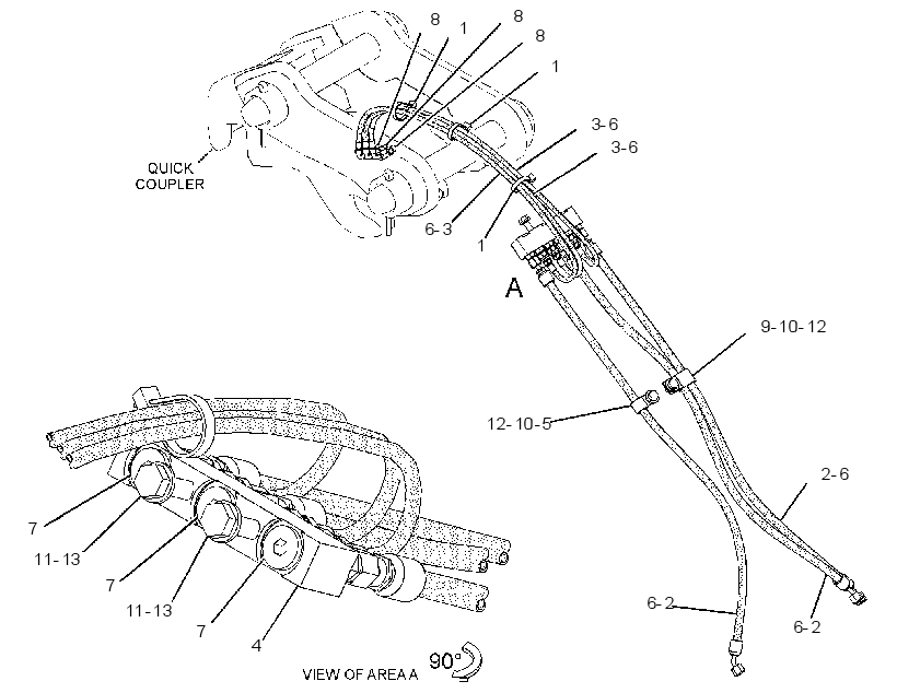 LINES GP-QUICK COUPLER 3611150 CAT