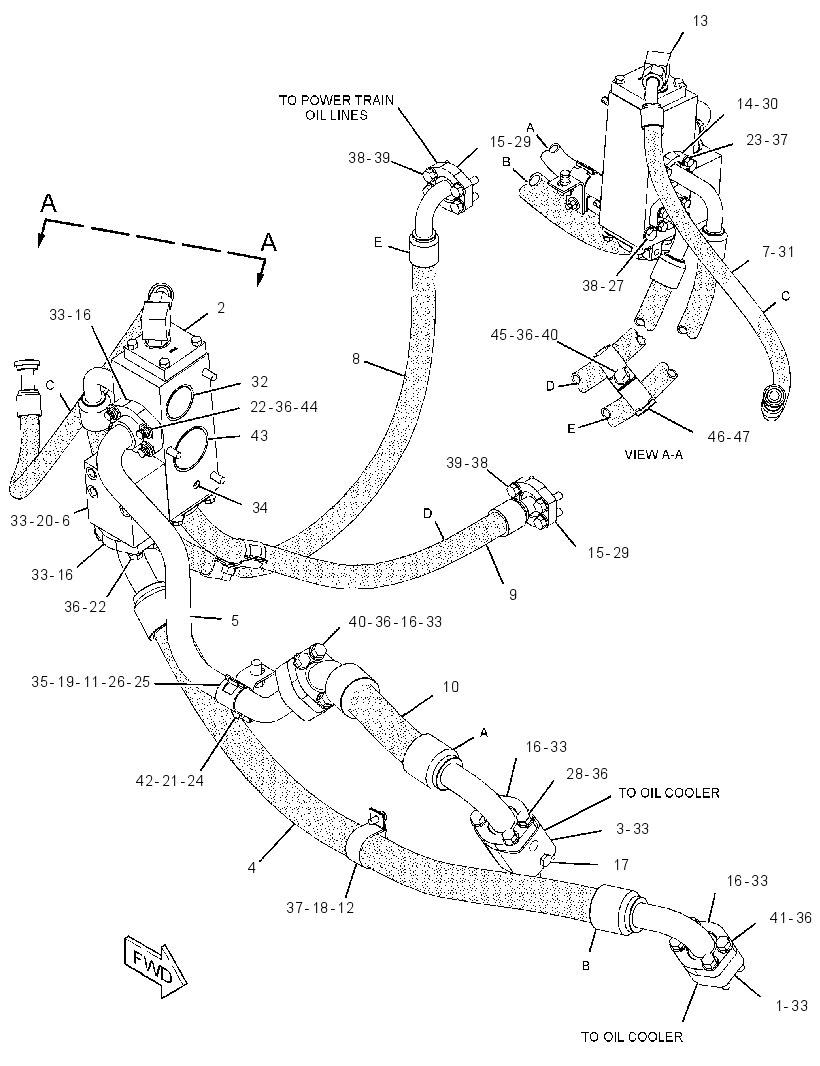 LINES GP-RETARDER 2411883 CAT
