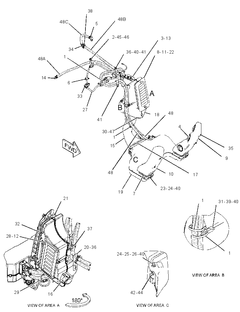 KIT-CAB HEATER & MOUNTING 3454977 CAT