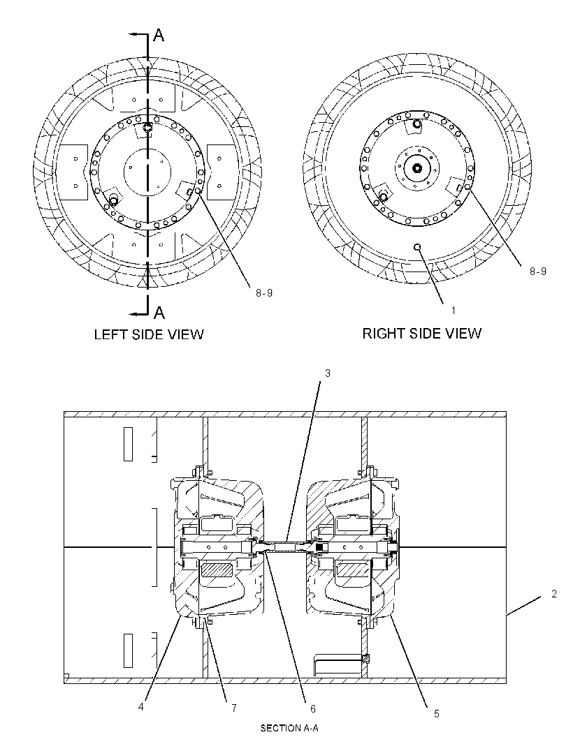 DRUM GP-PADDED 1392036 CAT