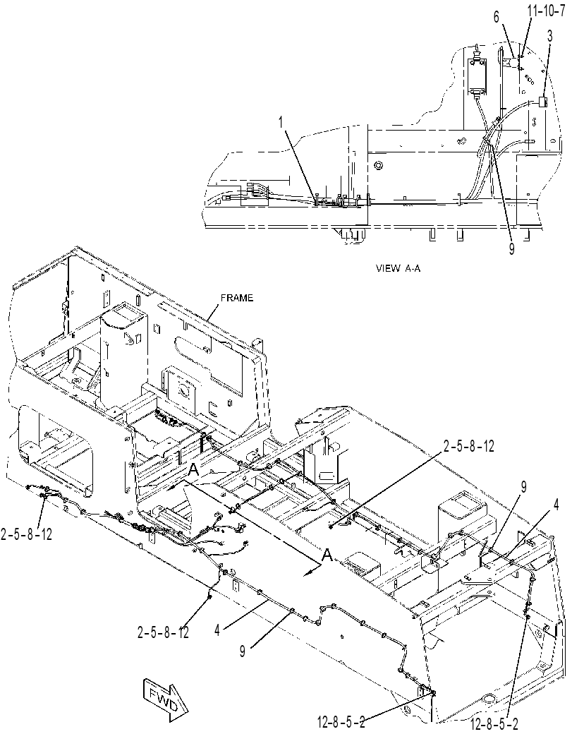 WIRING GP-CENTER 2596264 CAT