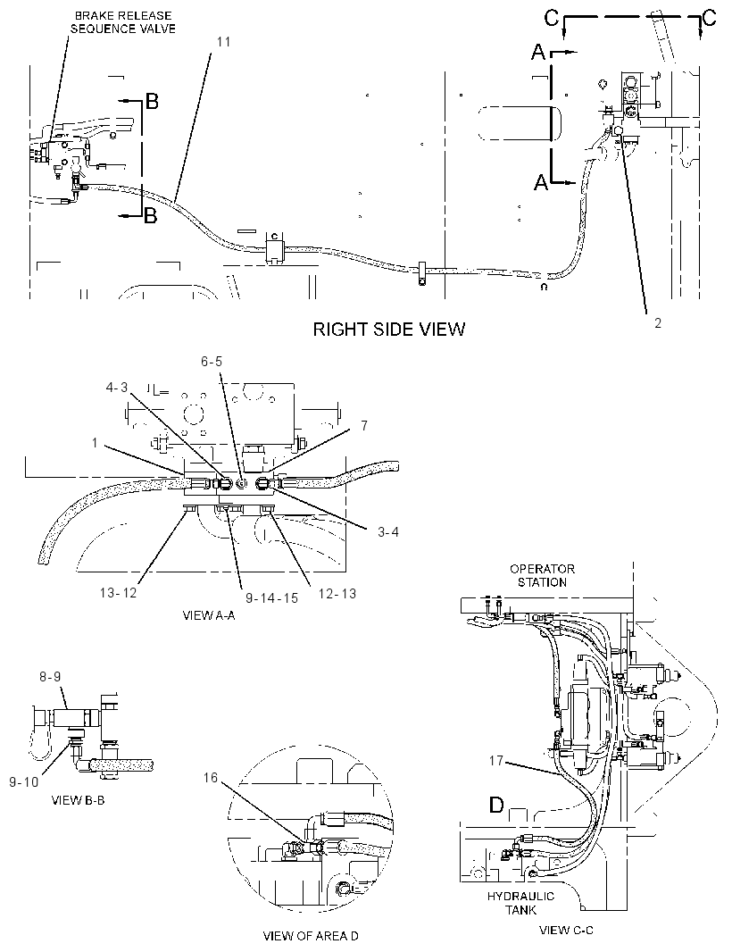 LINES GP-STEERING RELEASE 2315244 CAT