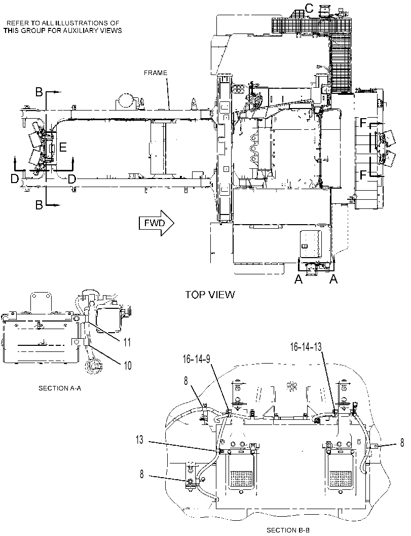 WIRING GP-OBJECT DETECTION 3206863 CAT