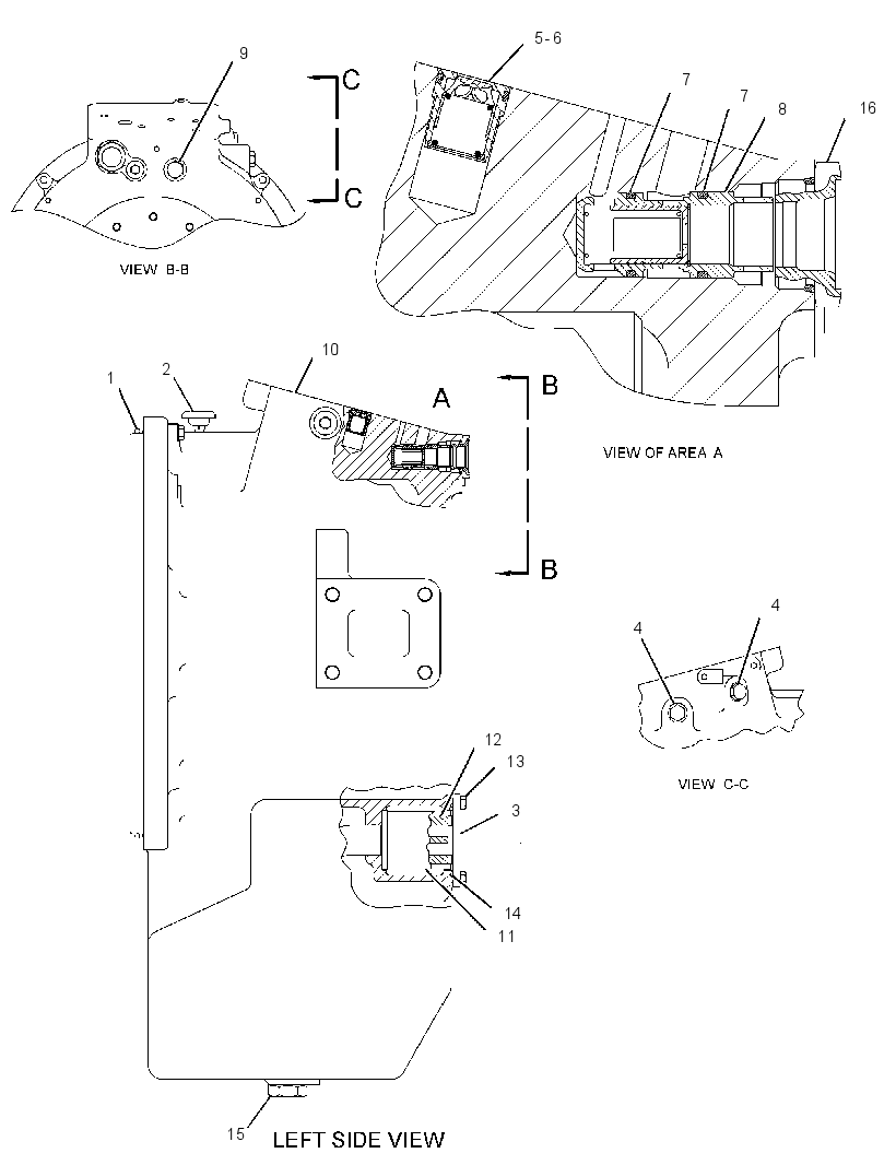 CASE GP-ROTOR TRANSMISSION 8E1414 CAT