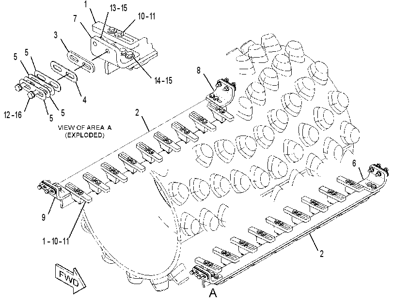 SCRAPER GP-DRUM 3963826 CAT