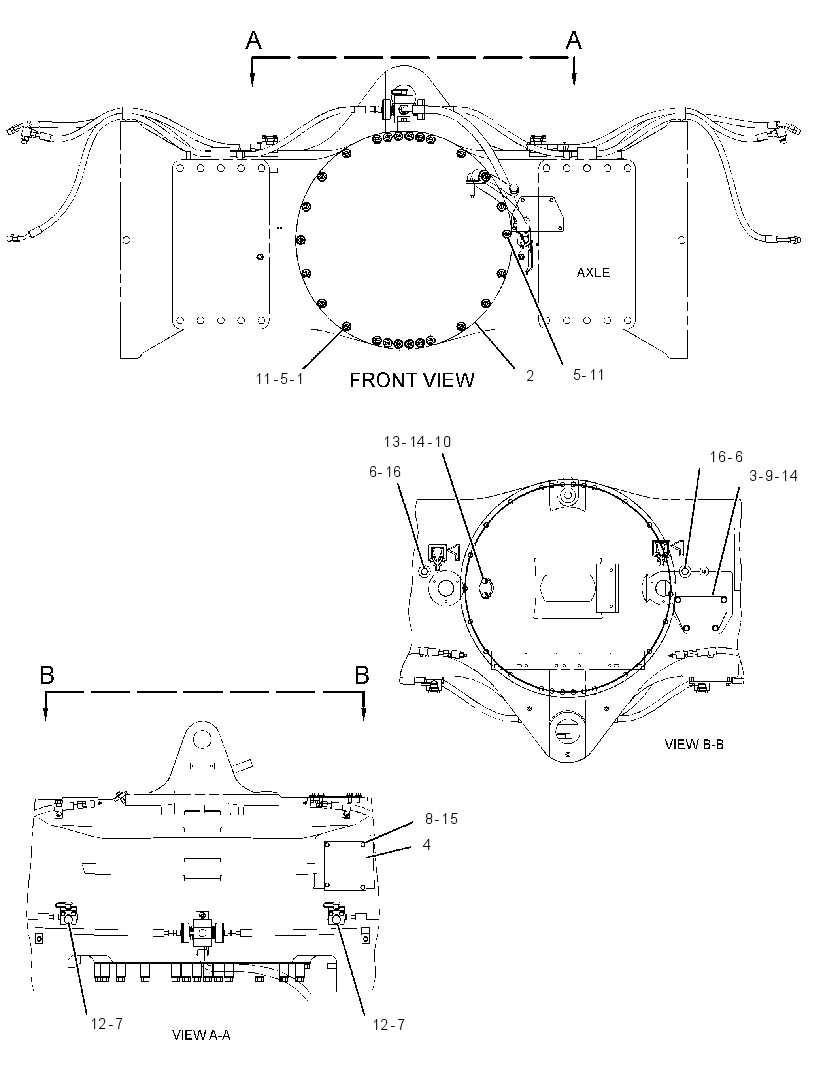 COVER GP-REAR AXLE HOUSING 3434526 CAT