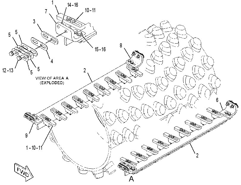 SCRAPER GP-DRUM 3963825 CAT