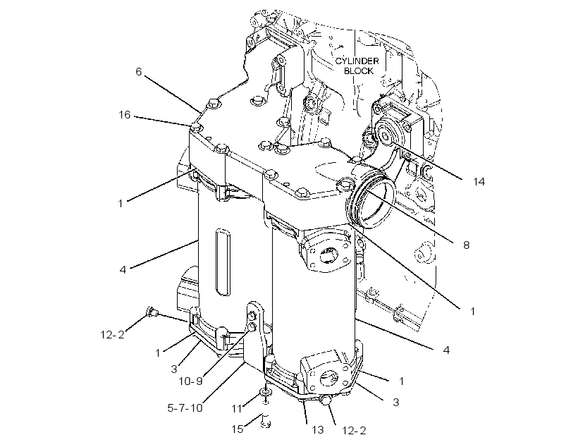 COOLER GP-BRAKE & TORQUE CONV 3522732 CAT