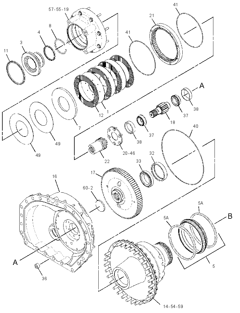 FINAL DRIVE & BRAKE GP 3590837 CAT