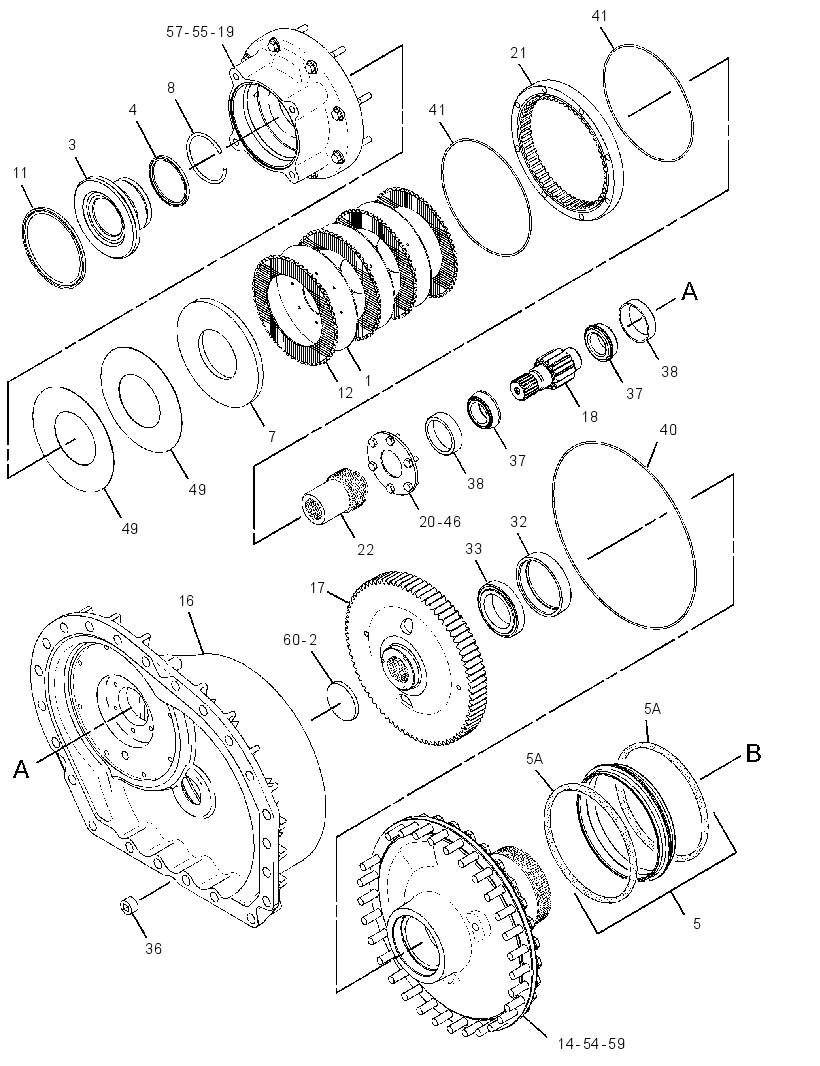 FINAL DRIVE & BRAKE GP 3590838 CAT