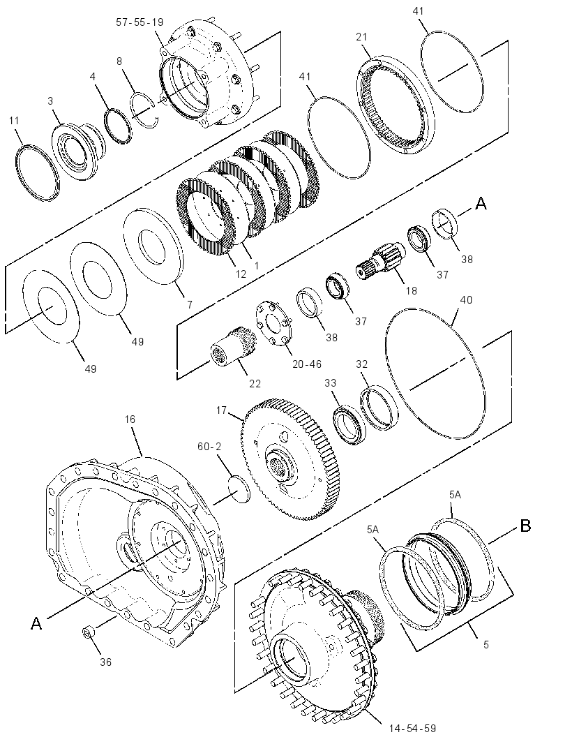 FINAL DRIVE & BRAKE GP 3590839 CAT