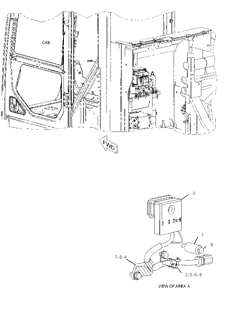 Проводка связи 3817402 CAT