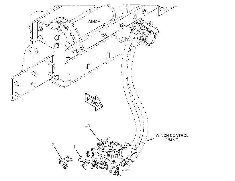 WIRING GP-WINCH 3918237 CAT