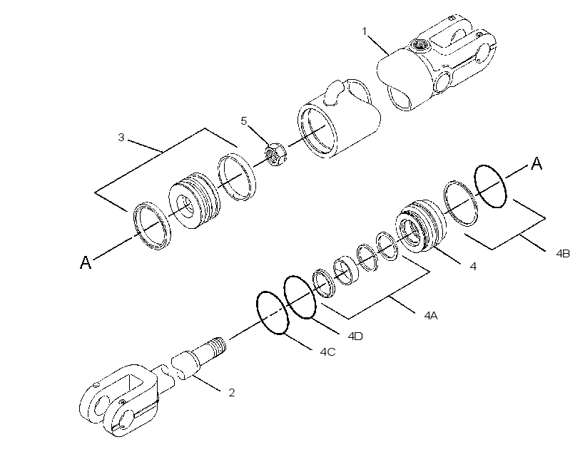 CYLINDER GP-BLADE 3382941 CAT