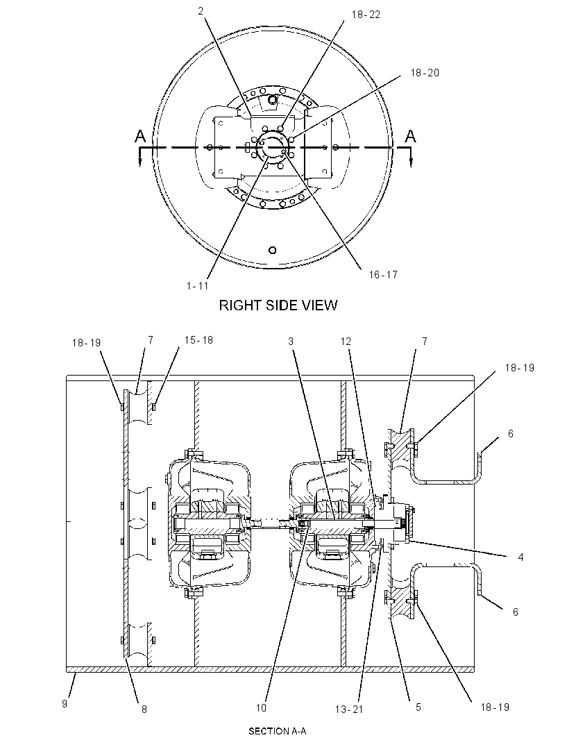 DRUM GP-DRIVE & VIBRATORY 2908649 CAT