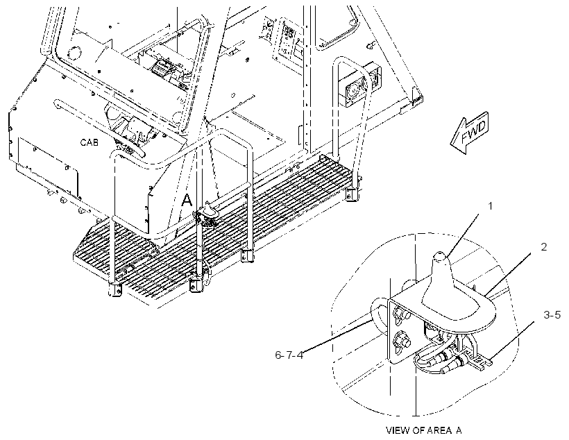 ANTENNA & MOUNTING GP 3885287 CAT
