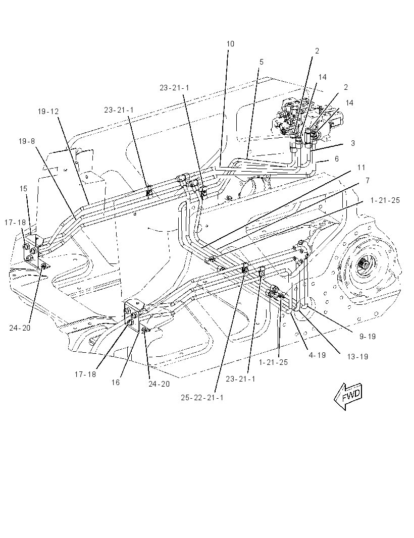 LINES GP-ANGLE & TILT 3401016 CAT