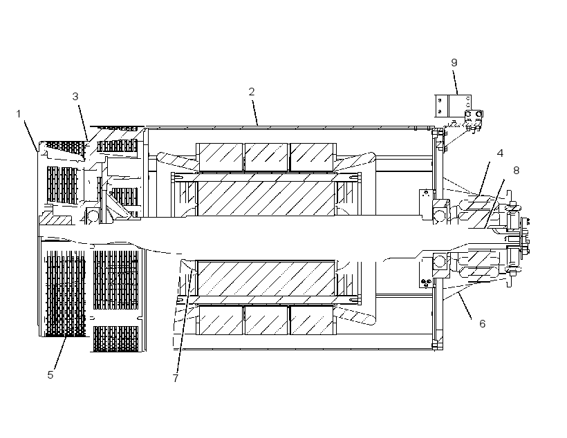 Генератор 2523851 CAT