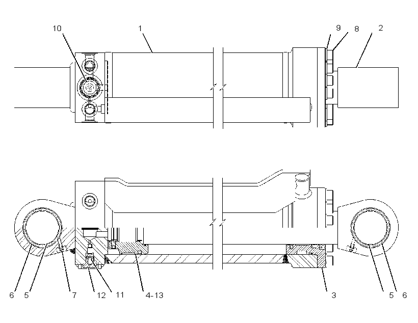 CYLINDER GP-GRAPPLE 2936082 CAT